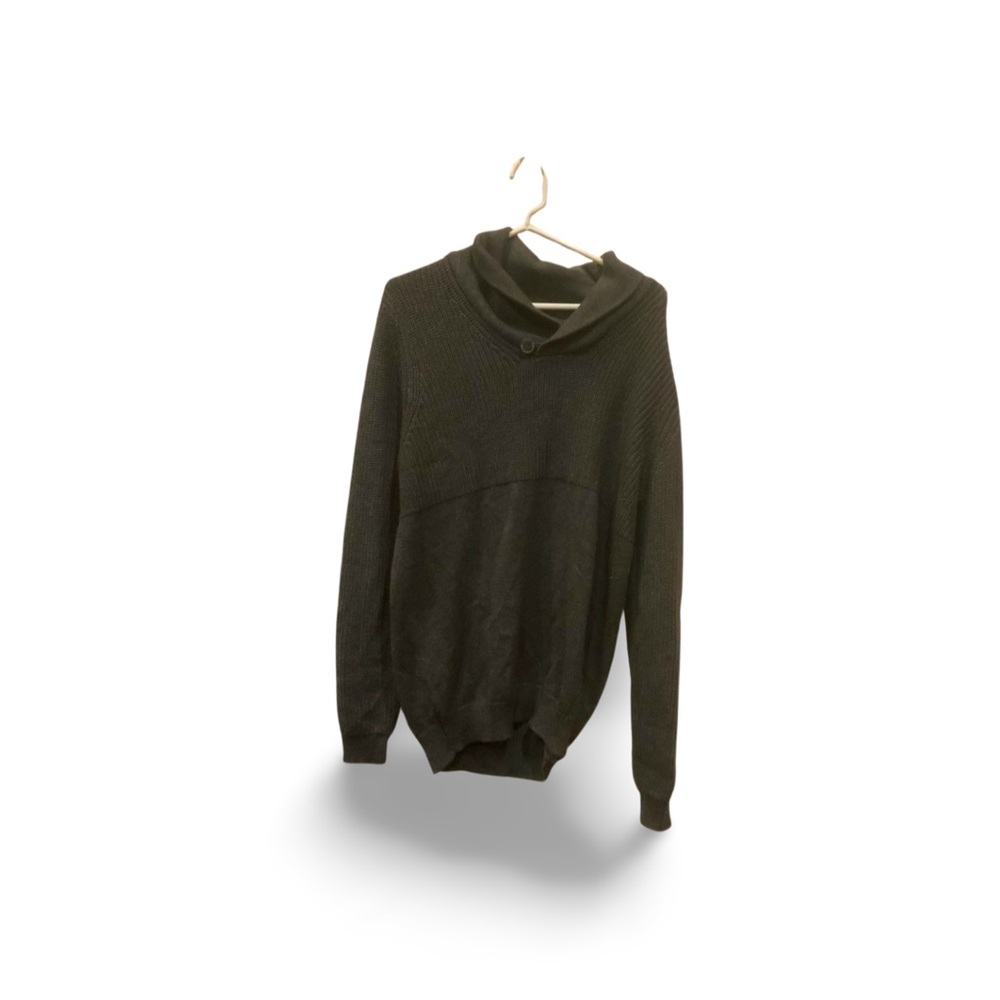 Livergy Men's Shawl Collar Sweater - Size M (48/50) NWT